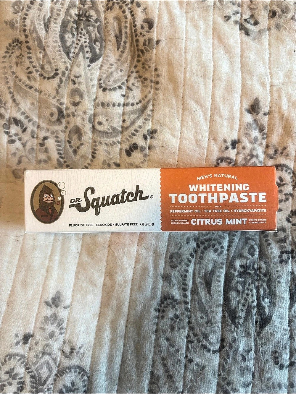 Dr. Squatch Whitening Toothpaste - Citrus Mint